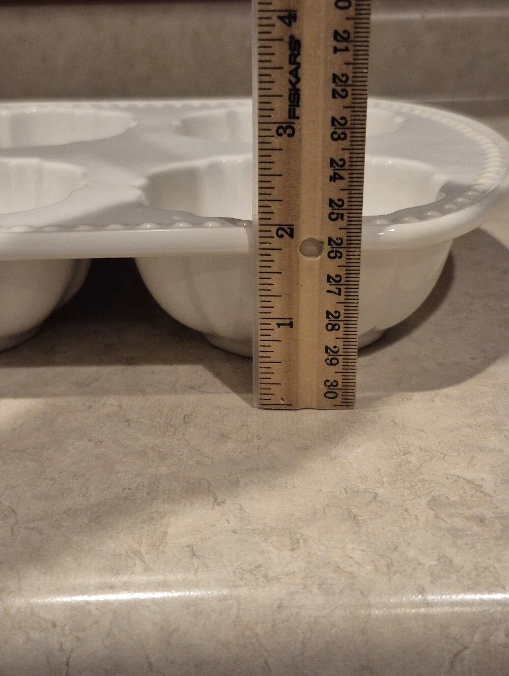 Princess House White Bundt Cake Pan